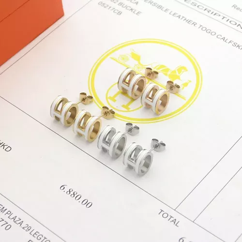 Cheap Hermes Earrings For Women #1344464, $$23.00 USD On Hermes Earrings