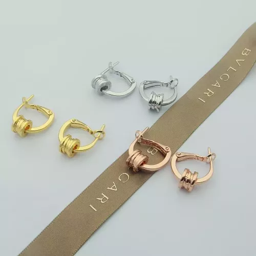 Replica Bvlgari Earrings For Women #1344536 $25.00 USD for Wholesale