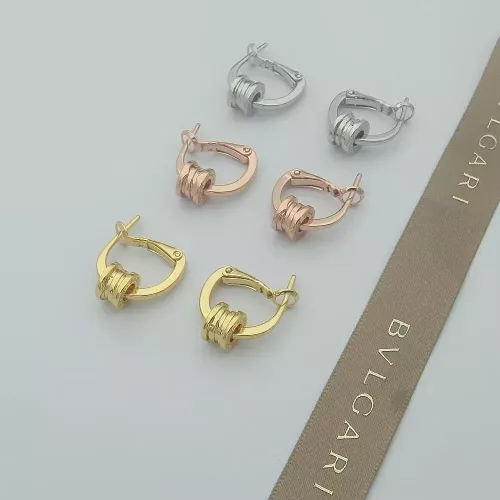 Replica Bvlgari Earrings For Women #1344537 $25.00 USD for Wholesale