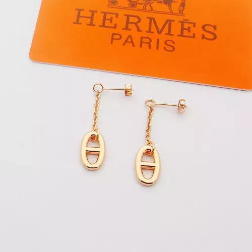 Cheap Hermes Earrings For Women #1344550, $$25.00 USD On Hermes Earrings