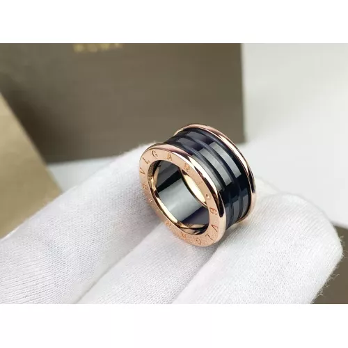 Cheap Bvlgari Rings In Rose Gold For Unisex #1344604, $$25.00 USD On Bvlgari Rings