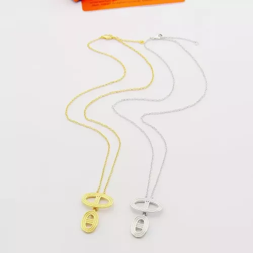 Replica Hermes Necklaces #1344620 $25.00 USD for Wholesale