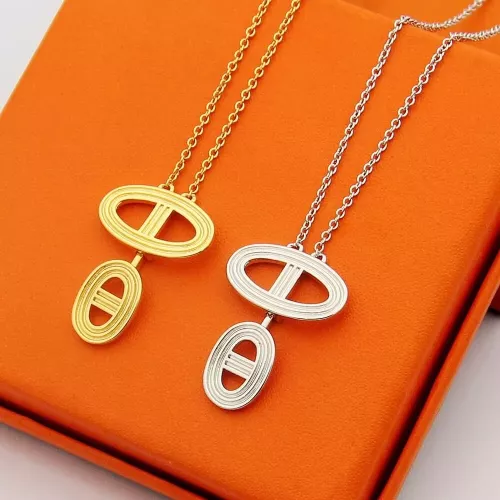 Replica Hermes Necklaces #1344621 $25.00 USD for Wholesale