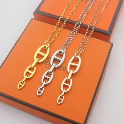 Replica Hermes Necklaces #1344623 $25.00 USD for Wholesale