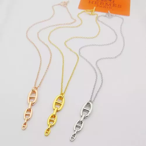 Replica Hermes Necklaces #1344624 $25.00 USD for Wholesale