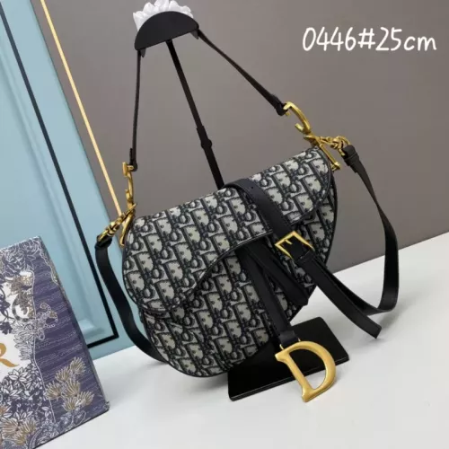 Cheap Christian Dior AAA Quality Messenger Bags In Black For Women #1344702, $$82.00 USD On Christian Dior AAA Quality Messenger Bags