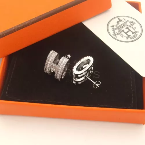 Replica Hermes Earrings For Women #1344773 $32.00 USD for Wholesale
