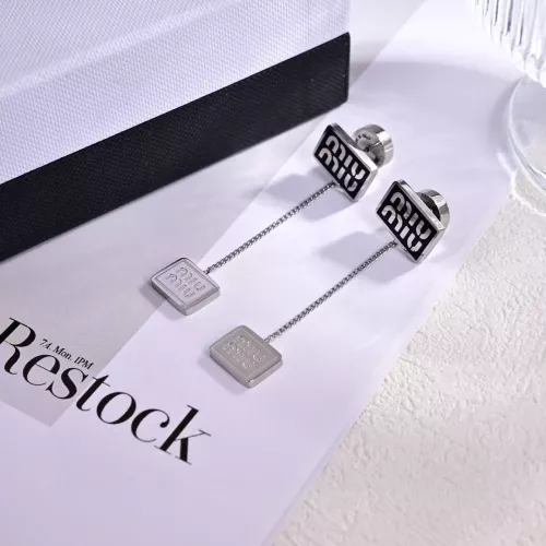 Cheap MIU MIU Earrings For Women #1344872, $$29.00 USD On MIU MIU Earrings