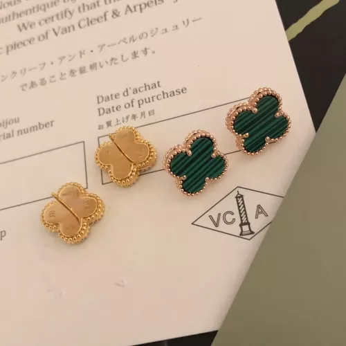 Replica Van Cleef & Arpels Earrings For Women #1345043 $27.00 USD for Wholesale