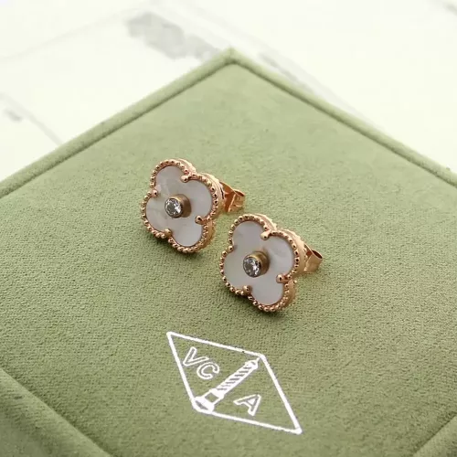 Cheap Van Cleef &amp; Arpels Earrings For Women #1345144, $$27.00 USD On Van Cleef &amp; Arpels Earrings