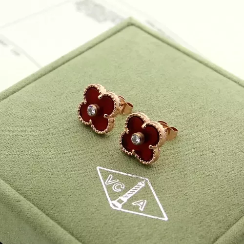 Cheap Van Cleef &amp; Arpels Earrings For Women #1345145, $$27.00 USD On Van Cleef &amp; Arpels Earrings