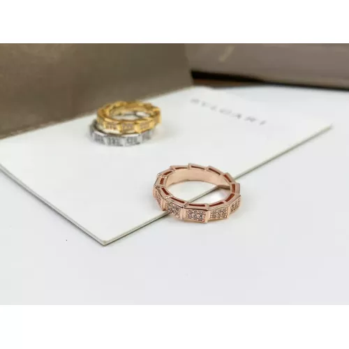 Cheap Bvlgari Rings In Rose Gold For Women #1345191, $$25.00 USD On Bvlgari Rings