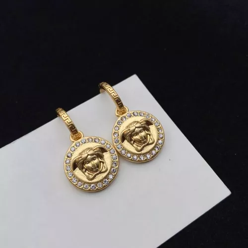 Replica Versace Earrings For Women #1345512 $25.00 USD for Wholesale