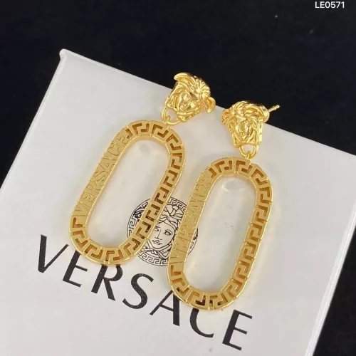 Replica Versace Earrings For Women #1345518 $25.00 USD for Wholesale