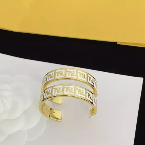 Cheap Fendi Earrings For Women #1345636, $$25.00 USD On Fendi Earrings