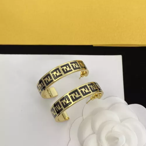Cheap Fendi Earrings For Women #1345638, $$25.00 USD On Fendi Earrings