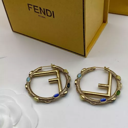 Cheap Fendi Earrings For Women #1345639, $$25.00 USD On Fendi Earrings