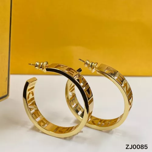 Replica Fendi Earrings For Women #1345641 $25.00 USD for Wholesale