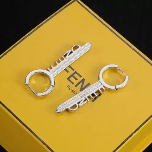 Replica Fendi Earrings For Women #1345643 $23.00 USD for Wholesale