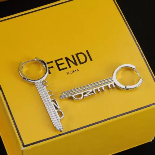 Replica Fendi Earrings For Women #1345643 $23.00 USD for Wholesale