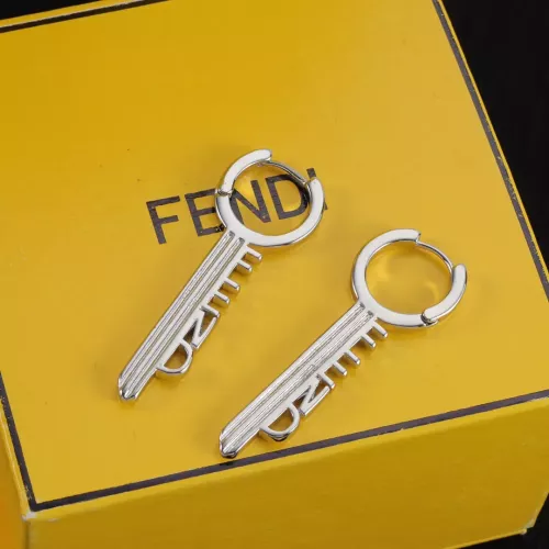 Replica Fendi Earrings For Women #1345643 $23.00 USD for Wholesale
