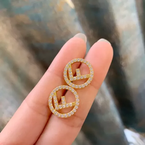 Cheap Fendi Earrings For Women #1345645, $$23.00 USD On Fendi Earrings