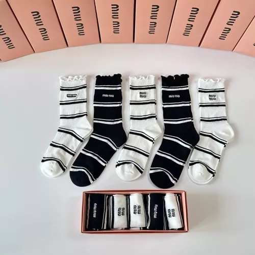 Cheap MIU MIU Socks #1345937, $$29.00 USD On MIU MIU Socks