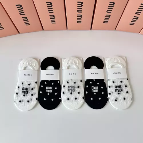 Cheap MIU MIU Socks #1345941, $$27.00 USD On MIU MIU Socks