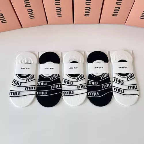 Cheap MIU MIU Socks #1345942, $$27.00 USD On MIU MIU Socks