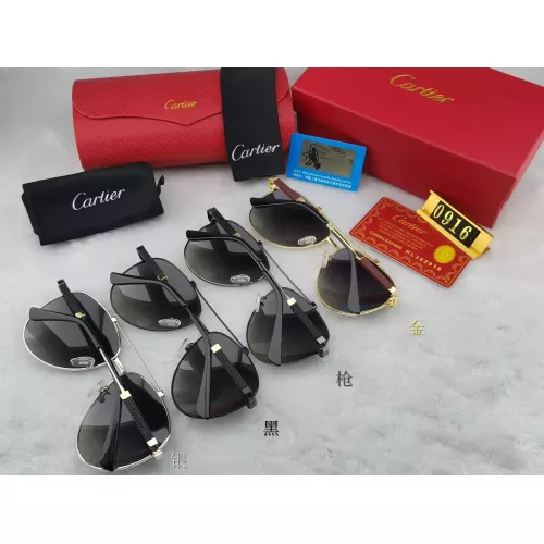 Replica Cartier Fashion Sunglasses #1346254 $29.00 USD for Wholesale