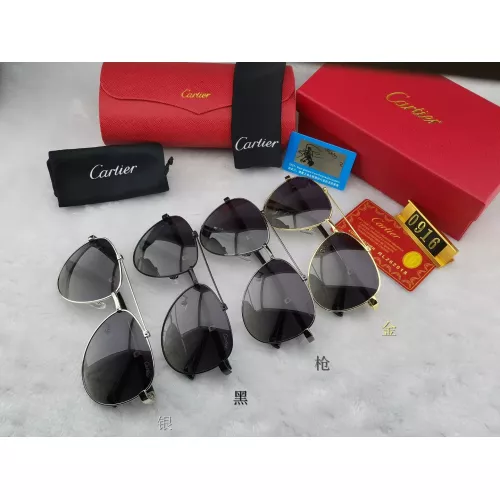 Replica Cartier Fashion Sunglasses #1346259 $29.00 USD for Wholesale