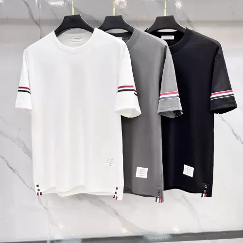 Replica Thom Browne TB T-Shirts Short Sleeved For Men #1346330 $85.00 USD for Wholesale