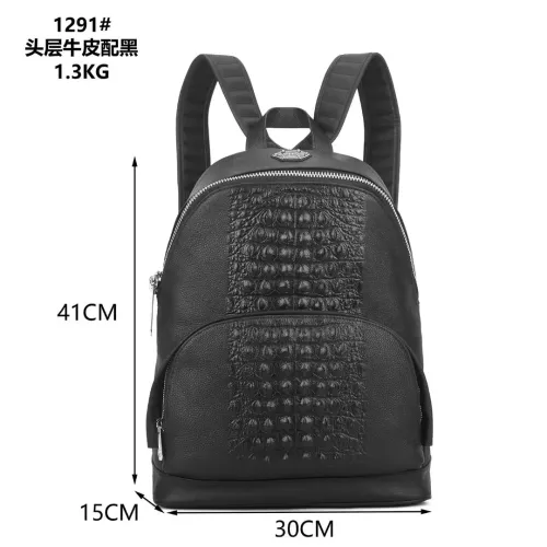 Cheap Philipp Plein PP AAA Backpacks #1346363, $$118.00 USD On Philipp Plein PP AAA Backpacks