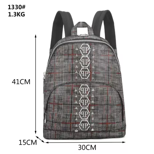 Cheap Philipp Plein PP AAA Backpacks #1346375, $$118.00 USD On Philipp Plein PP AAA Backpacks