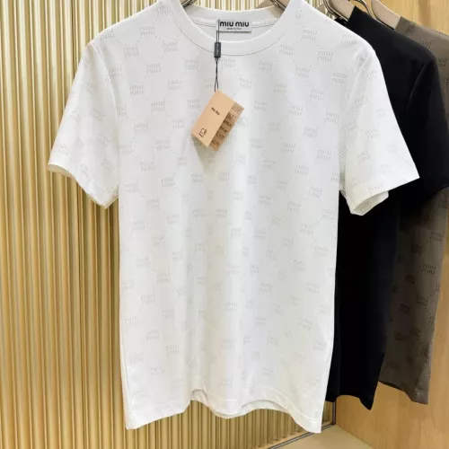 Cheap MIU MIU T-Shirts Short Sleeved For Men #1346380, $$80.00 USD On MIU MIU T-Shirts