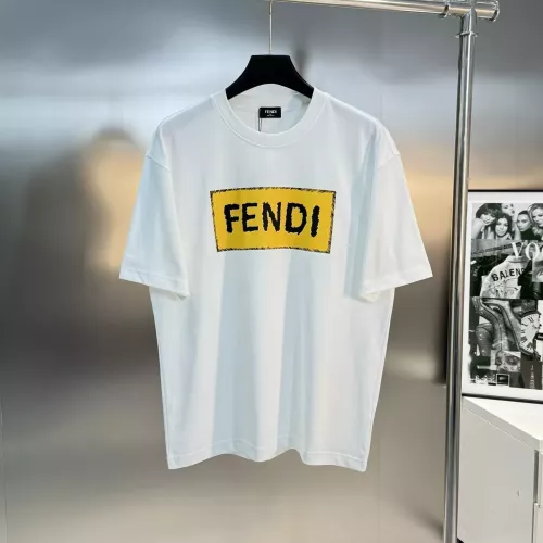 Cheap Fendi T-Shirts Short Sleeved For Unisex #1346385, $$88.00 USD On Fendi T-Shirts