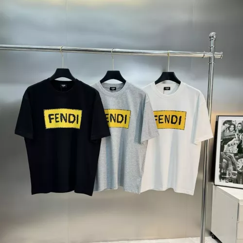 Replica Fendi T-Shirts Short Sleeved For Unisex #1346387 $88.00 USD for Wholesale