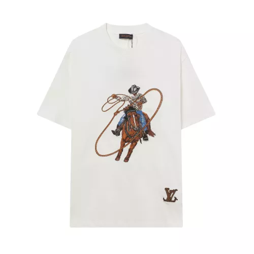 Cheap Louis Vuitton LV T-Shirts Short Sleeved For Unisex #1346423, $$40.00 USD On Louis Vuitton LV T-Shirts