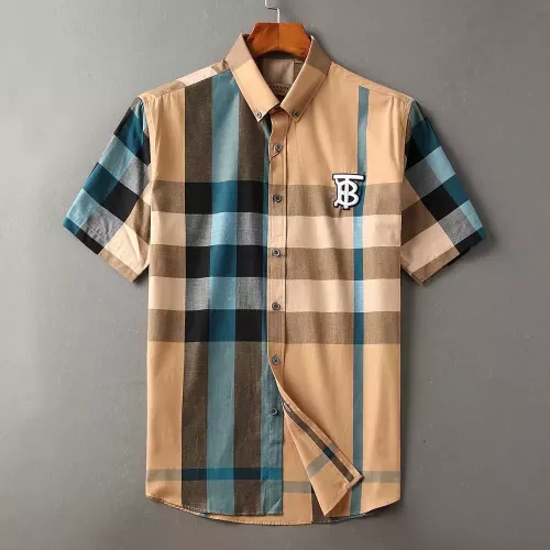 Cheap Burberry Shirts Short Sleeved For Men #1346588, $$36.00 USD On Burberry Shirts