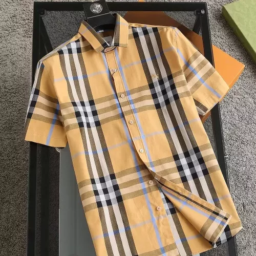 Cheap Burberry Shirts Short Sleeved For Men #1346597, $$36.00 USD On Burberry Shirts