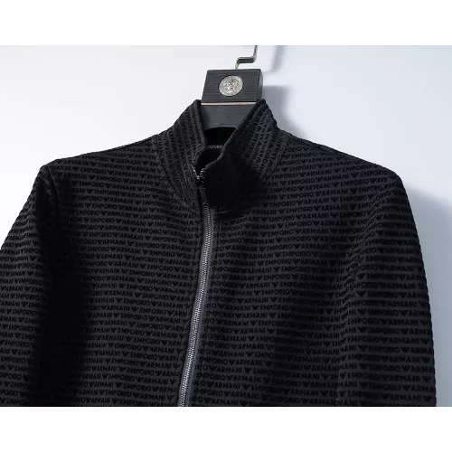 Replica Armani Tracksuits Long Sleeved For Men #1346661 $72.00 USD for Wholesale