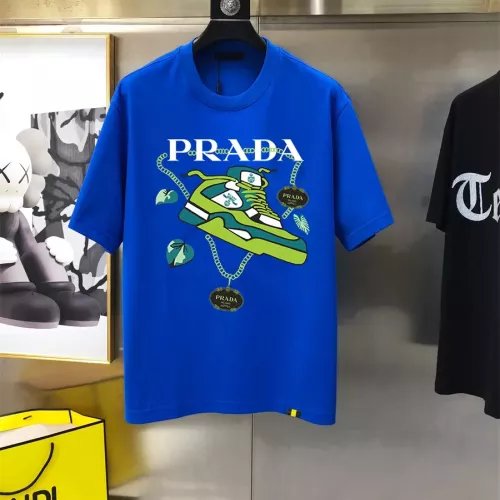 Cheap Prada T-Shirts Short Sleeved For Men #1346990, $$40.00 USD On Prada T-Shirts