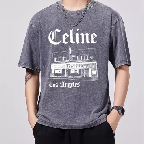 Cheap Celine T-Shirts Short Sleeved For Men #1347008, $$45.00 USD On Celine T-Shirts