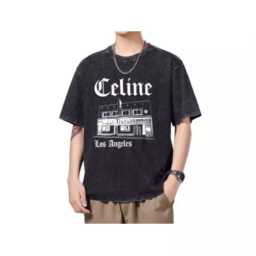 Cheap Celine T-Shirts Short Sleeved For Men #1347009, $$45.00 USD On Celine T-Shirts