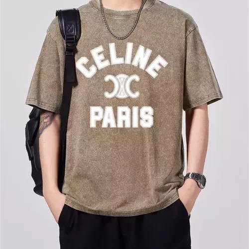 Cheap Celine T-Shirts Short Sleeved For Men #1347014, $$45.00 USD On Celine T-Shirts
