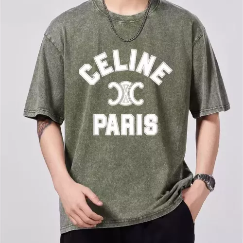 Cheap Celine T-Shirts Short Sleeved For Men #1347015, $$45.00 USD On Celine T-Shirts