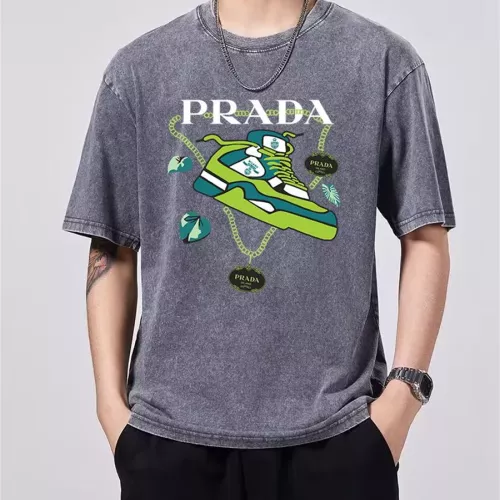 Cheap Prada T-Shirts Short Sleeved For Men #1347021, $$45.00 USD On Prada T-Shirts