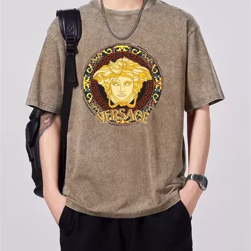Cheap Versace T-Shirts Short Sleeved For Men #1347044, $$45.00 USD On Versace T-Shirts