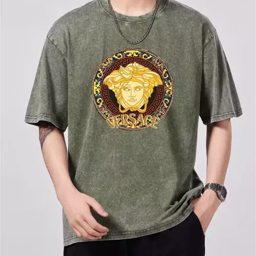 Cheap Versace T-Shirts Short Sleeved For Men #1347045, $$45.00 USD On Versace T-Shirts