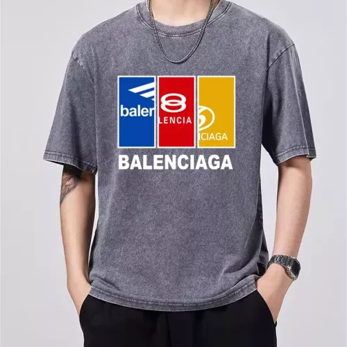 Cheap Balenciaga T-Shirts Short Sleeved For Men #1347050, $$45.00 USD On Balenciaga T-Shirts